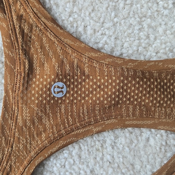 NWT Lululemon Swiftly Tech Tank 2.0 Water Surface Copper Brown/Bold Beige 14 - Picture 10 of 14